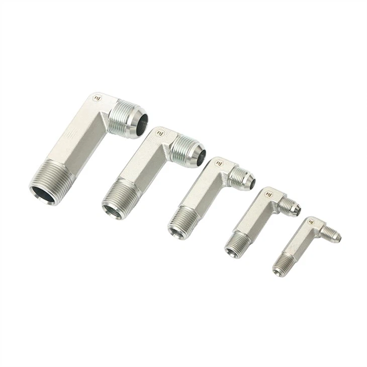 Extra Long Hydraulic Hose 90 Elbow