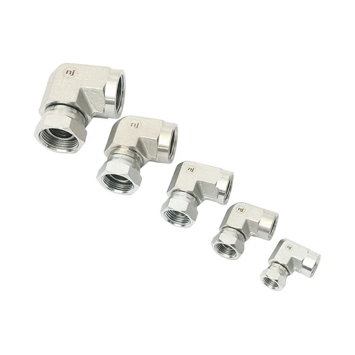 Female NPTF Female NPTF Swivel 90°